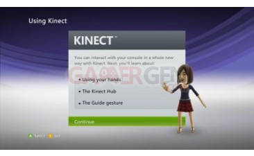 kinect config