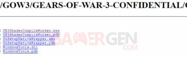 Gears of War 3-files