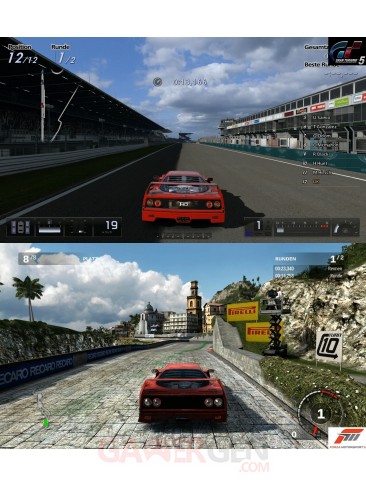 Forza 3 vs Gran Turismo 09