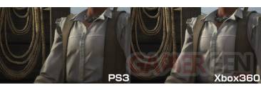 Red dead redemption comparaison PS3 Xbox 360 (3)