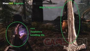 Problème de textures sur Xbox 360 - Skyrim 2