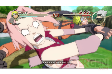 Naruto Ultimate Ninja Storm 2  comparaison PS3 Xbox 360  (17)