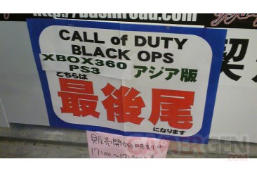 Call Of Duty Black Ops Japon COD PS3 Xbox