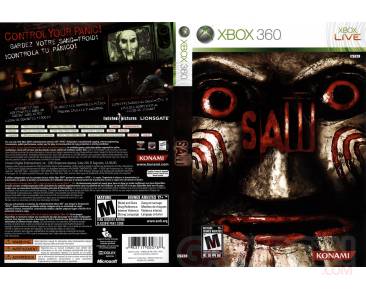 saw couverture Xbox 360