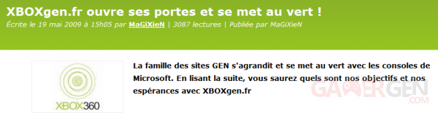 Xboxgen ouvre ses portes et se met au vert