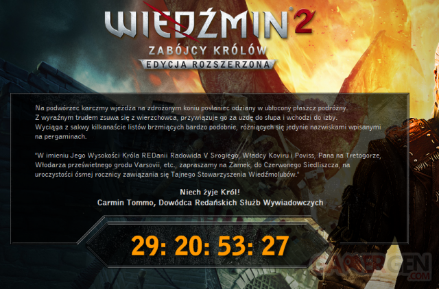 Witcher 2 - compteur