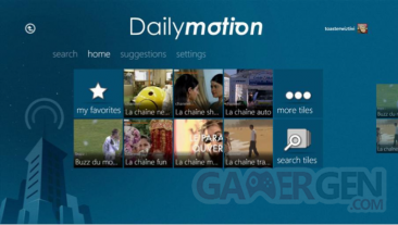 dailymotion-kinect-application