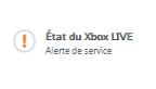 Etat Xbox LIVE vignette