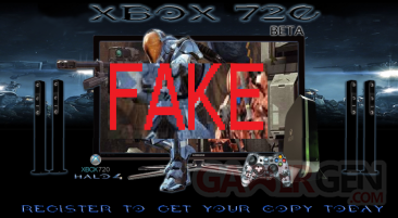 fake xbox 720 bêta test