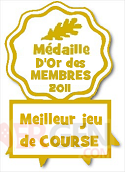 mÃ©daille d'or membre course