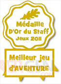 mÃ©daille d'or staff aventure