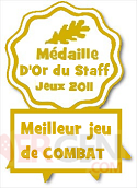 mÃ©daille d'or staff combat