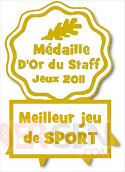 mÃ©daille d'or staff SPORT