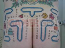 Pacman-Ass-Tattoo